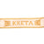 Original German WWII Crete Campaign Embroidered Cuff Title with RBNr. 0/6250/2340, KRETA Ärmelstreiffen