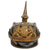 Original German WWI Bavarian M1886/1914 Infantry Officer Pickelhaube Spiked Helmet - Spike Welded Back On Original Items