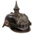 Original Imperial German WWI Bavarian EM/NCO M1915 Pickelhaube Spiked Helmet by Berlin Maker - Dated 1916 Original Items