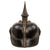 Original Imperial German WWI Kingdom of Saxony Infantry Officer’s Model 1897 Pickelhaube Helmet with Officer’s Cockades & Chinscales Original Items