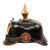 Original Colombian Army Spike Helmet Pickelhaube with Chinstrap & Cockades Original Items