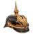 Original Imperial German WWI Prussian Infantry Officer Model 1897 Pickelhaube Spiked Helmet - Size 56 Original Items