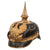 Original Imperial German WWI Prussian Infantry Officer Model 1897 Pickelhaube Spiked Helmet - Size 56 Original Items