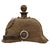 Original Imperial German WWI Prussian M1895 Artillery Ersatz Felt Pickelhaube “Kugelhelm” with Cockades & Chinstrap - Size 53 Original Items