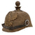 Original Imperial German WWI Prussian M1895 Artillery Ersatz Felt Pickelhaube “Kugelhelm” with Cockades & Chinstrap - Size 53 Original Items