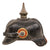 Original Imperial German WWI Grand Duchy of Baden M1915 Infantry EM/NCO Pickelhaube Helmet - Dated 1916 - Size 55