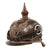 Original German WWI Prussian M1915 Jäger zu Pferde Lobster Tail Pickelhaube Helmet by C. E. Juncker in Size 55 - Dated 1916
