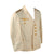 Original German WWII Named Kriegsmarine Signals Kapitänleutnant Officer White Summer Tunic with 1939 Clothing Fund Label