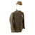 Original U.S. WWI 3rd Battalion, 11th Marine Regiment USMC P1917 Marine Corps Forest Green Uniform Tunic with Rare Collar Discs & Overseas Cap with EGA Device Original Items