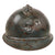 Original French WWI Issue Model 1915 Infantry Adrian Helmet in Horizon Blue with Scarce 1st Pattern Liner Original Items