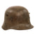 Original Austro-Hungarian WWI M17 Stahlhelm Helmet with Liner & Faded Ink Maker Stamp - Poldi Steel Lot Mark - Post-War Chinstrap Original Items