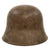 Original Austro-Hungarian WWI M17 Stahlhelm Helmet with Liner & Faded Ink Maker Stamp - Poldi Steel Lot Mark - Post-War Chinstrap Original Items