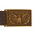Original U.S. Civil War 1851 Federal Officer Buckle Leather Belt Rig with Holster & Cap Pouch