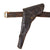 Original U.S. Civil War 1851 Federal Officer Buckle Leather Belt Rig with Holster & Cap Pouch