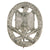 Original German WWII Silver Grade General Assault Badge - Unmarked Scoop Back