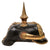 Original Imperial German WWI Hessian Infanterie-Leib-Regiment “Großherzogin” Nr. 117 Officer’s Pickelhaube with Rare 1697-1897 Anniversary Wappen