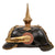 Original Imperial German WWI Hessian Infanterie-Leib-Regiment “Großherzogin” Nr. 117 Officer’s Pickelhaube with Rare 1697-1897 Anniversary Wappen