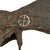 Original Continental Europe Medieval Period Axe Head with Faint Marking