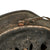 Original German WWII Waffen-SS Single Decal M40 Steel Helmet in Relic Condition with Original Liner and Chinstrap, Size 66 Shell