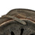 Original German WWII Waffen-SS Single Decal M40 Steel Helmet in Relic Condition with Original Liner and Chinstrap, Size 66 Shell