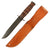 Original U.S. WWII USMC Early Blade-Marked Mark 2 KA-BAR Fighting Knife in Leather Sheath Original Items