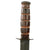 Original U.S. WWII USMC Early Blade-Marked Mark 2 KA-BAR Fighting Knife in Leather Sheath Original Items