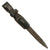 Original German WWII 1939 dated 98k Bayonet by Gebrüder Heller with 1936 Dated Scabbard and Replica Frog Original Items