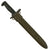 Original U.S. WWII M1 Garand 10 inch Bayonet by American Fork & Hoe with M7 Scabbard Original Items