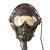 Original U.S. WWII USAAF Bomber Crew M5 Steel FLAK Helmet Set with A-11 Flight Helmet, Polaroid Goggles & Type A-14 Oxygen Mask in Box Original Items