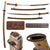 Original WWII Japanese Army Type 95 NCO Aluminum Handle Katana Sword with Scabbard - Matched Serial 115435 Original Items