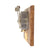 Original U.S. WWII B-17 42-3544 “Stars and Stripes” Recovered Bomb Switch on Period Mount with Provenance Note - Crashed January 5th, 1944 Original Items