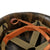 Original U.S. WWII / Korean War USMC Front Seam Fixed Bale M1 Helmet with Refurbished CAPAC Liner and USMC Cover With Stenciled Eagle, Globe and Anchor - Complete Original Items