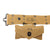 Original U.S. WWII Officer’s Pistol Rig - M1936 Pistol Belt, M1911 Holster by Warren Leather Goods, & M1942 First Aid Pouch with Carlisle Bandage and Sulfanilamide Original Items