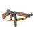 Original U.S. WWII Thompson M1A1 Display Submachine Gun Serial NO. 98343 with Magazine, Inert Ammo, and Spares - Original WWII Parts Original Items
