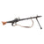 Original German WWII MG 34 Display Machine Gun Serial 7876 with Belt Carrier, Barrel in Carrier, Ammo Box, and Two Belts of Inert Ammo Original Items
