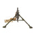Original U.S. WWII Browning .30 Caliber M1919A4 Display Machine Gun with 1942 Dated Complete Tripod and Dummy Ammo Belt Original Items