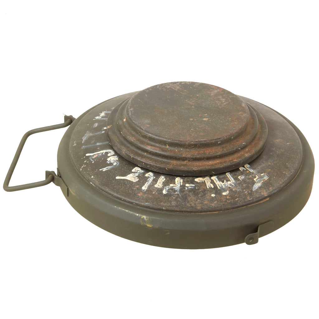Original U.S. WWII German Anti-Tank Tellermine T.Mi.42 Training Mine - Inert Original Items