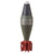 Original U.S. WWII Korean War Era Relic M49A2 60mm Deactivated Mortar Round Restored with Added Decals - Inert Original Items