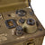 Original WWII U.S. Signal Corps Restored BC-1000-B Backpack Radio Receiver and Transmitter with Rare Battery, Handset & Bag of Accessories - Repro Parts - Dated 1944 Original Items