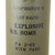Museum Quality Replica U.S. AN-M57A1 250 Pound Bomb with Replicated Markings and Pin Removal Tag Original Items