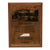 Original U.S. WWII Doolittle B-25 Bomber No. 7 “Ruptured Duck” Fragment Mounted on Plaque with Photo of Veteran Holding Plaque - Recovered from Island of Nantien in 1990 Original Items