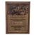 Original U.S. WWII Operation Tidal Wave Ploesti Raid B-24 Bomber Metal Fragment Recovered in 1991 on Display Plaque - 9 x 12” Original Items