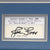 Original U.S. WWII Framed Autographs of Tuskegee Airman Colonel Benjamin O. Davis, Medal of Honor Recipient Joe Foss, and USMC Major Gregory “Pappy” Boyington - Lot of Three Original Items