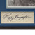 Original U.S. WWII Framed Autographs of Tuskegee Airman Colonel Benjamin O. Davis, Medal of Honor Recipient Joe Foss, and USMC Major Gregory “Pappy” Boyington - Lot of Three Original Items