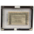Original U.S. WWII Framed Autographs of Tuskegee Airman Colonel Benjamin O. Davis, Medal of Honor Recipient Joe Foss, and USMC Major Gregory “Pappy” Boyington - Lot of Three Original Items