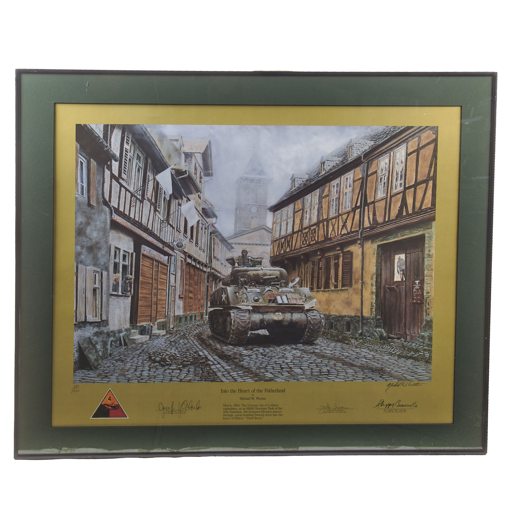 Original Signed Limited Edition Print: Framed “Into the Heart of