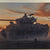 Original Signed Limited Edition Print: Framed “Unstoppable” by Gareth Hector Signed by Four Tank Commanders with Two Additional Signatures & Armored Patches - ME 48/100 - 26 ¼ x 34 ¼” Original Items
