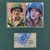 Original U.S. WWII “Band of Brothers” Two Frame Signature Set with 20 Signatures Total & Photos of the Men with Their Portrayals - 24¼ x 36¼” & 24 ¼ x 25 ¼” Original Items