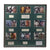 Original U.S. WWII “Band of Brothers” Two Frame Signature Set with 20 Signatures Total & Photos of the Men with Their Portrayals - 24¼ x 36¼” & 24 ¼ x 25 ¼” Original Items