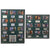 Original U.S. WWII “Band of Brothers” Two Frame Signature Set with 20 Signatures Total & Photos of the Men with Their Portrayals - 24¼ x 36¼” & 24 ¼ x 25 ¼” Original Items